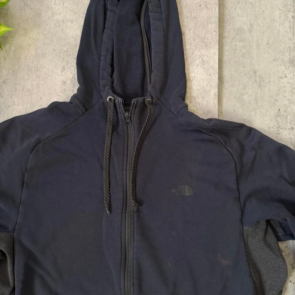 The North Face Navy Blue Zip Up Hoodie